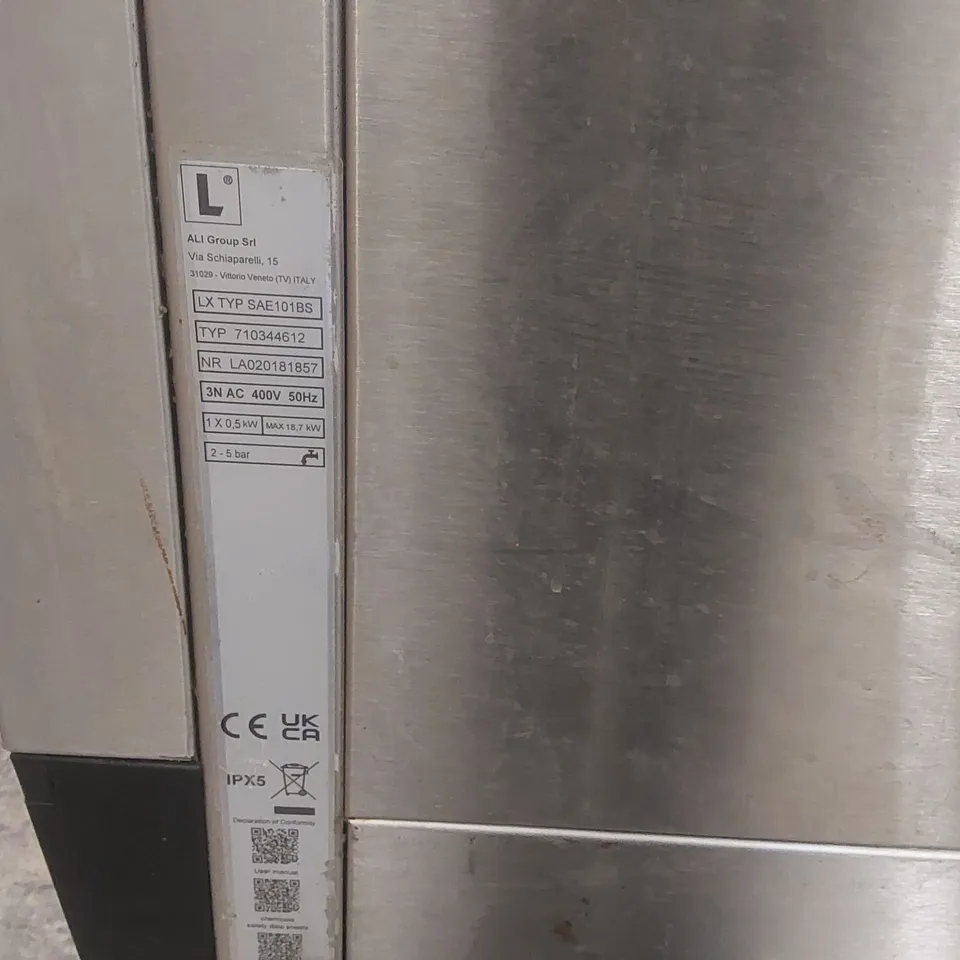 LAINOX SAPIENS BOOSTED SAE101BS 10 DECK ELECTRIC COMBINATION OVEN - BOILER SYSTEM