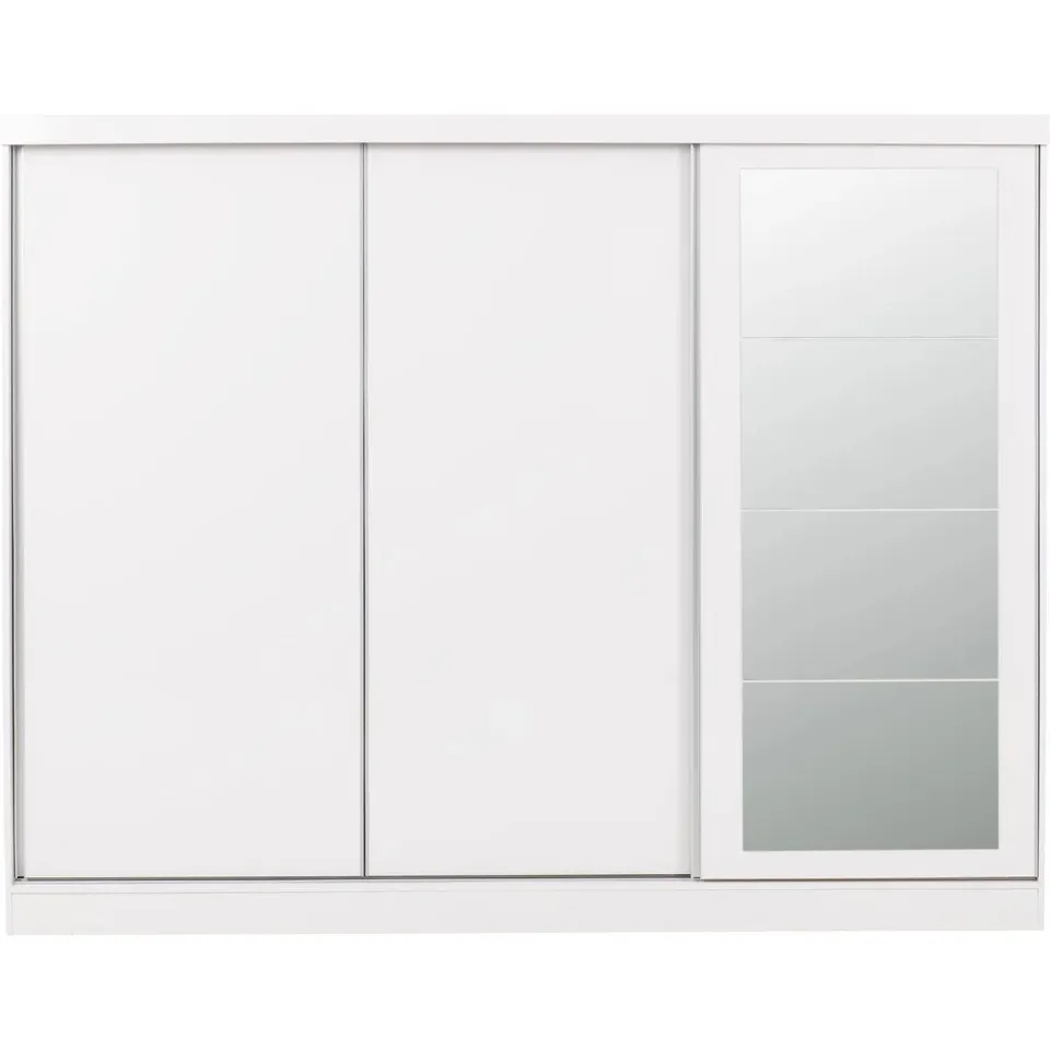 BOXED CASCIO 3 DOOR SLIDING WARDROBE (4 BOXES)