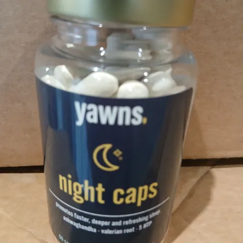 APPROXINATELY 27 YAWNS LIGHT CAPS – VALERIAN ROOT SLEEP SUPPLEMENT, 60 CAPSULES