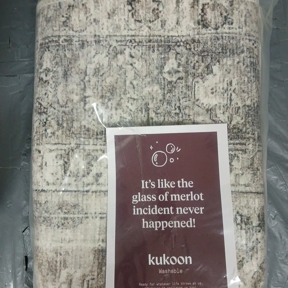 KUKOON MACHINE WASHABLE RUG - LENGTH UNSPECIFIED 