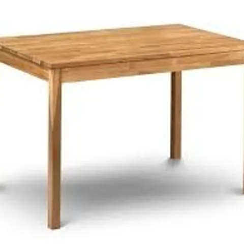 JULIAN BOWEN COXMOOR 118 CM SOLID OAK DINING TABLE - COLLECTION ONLY