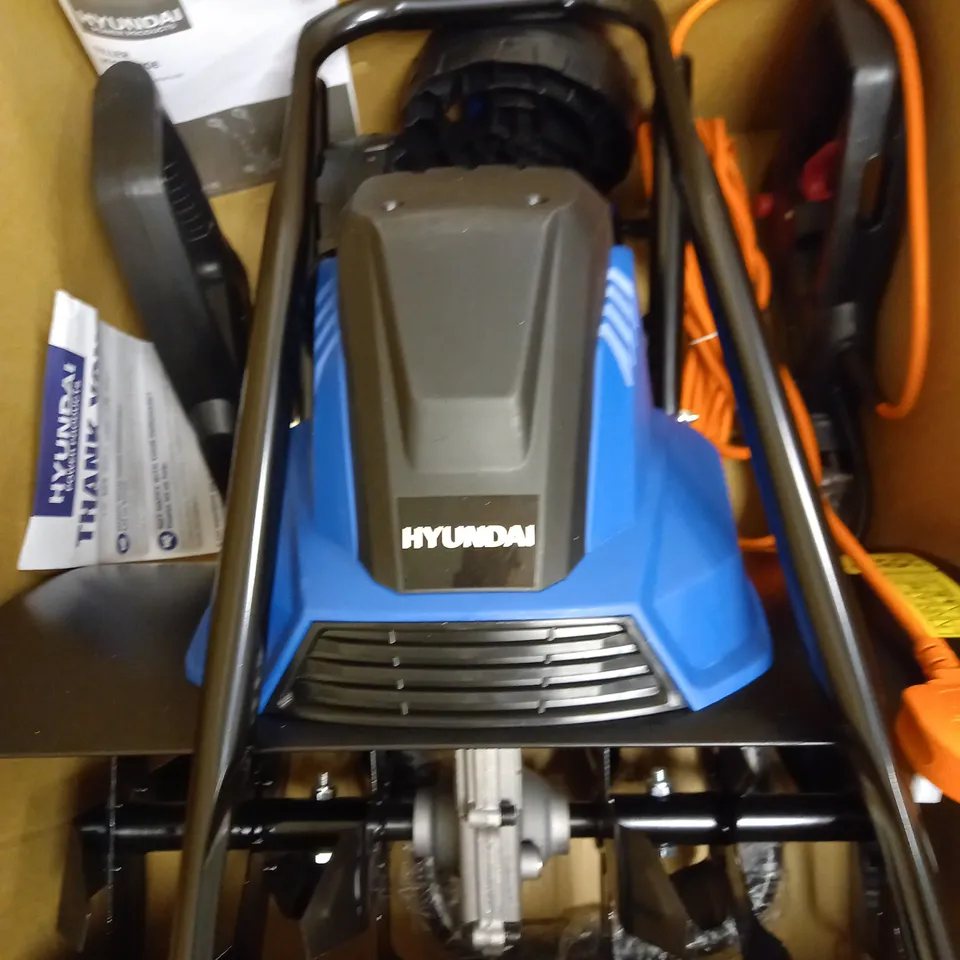 HYUNDAI ELECTRIC GARDEN TILLER, CULTIVATOR & ROTAVATOR, 1500W, 450MM
