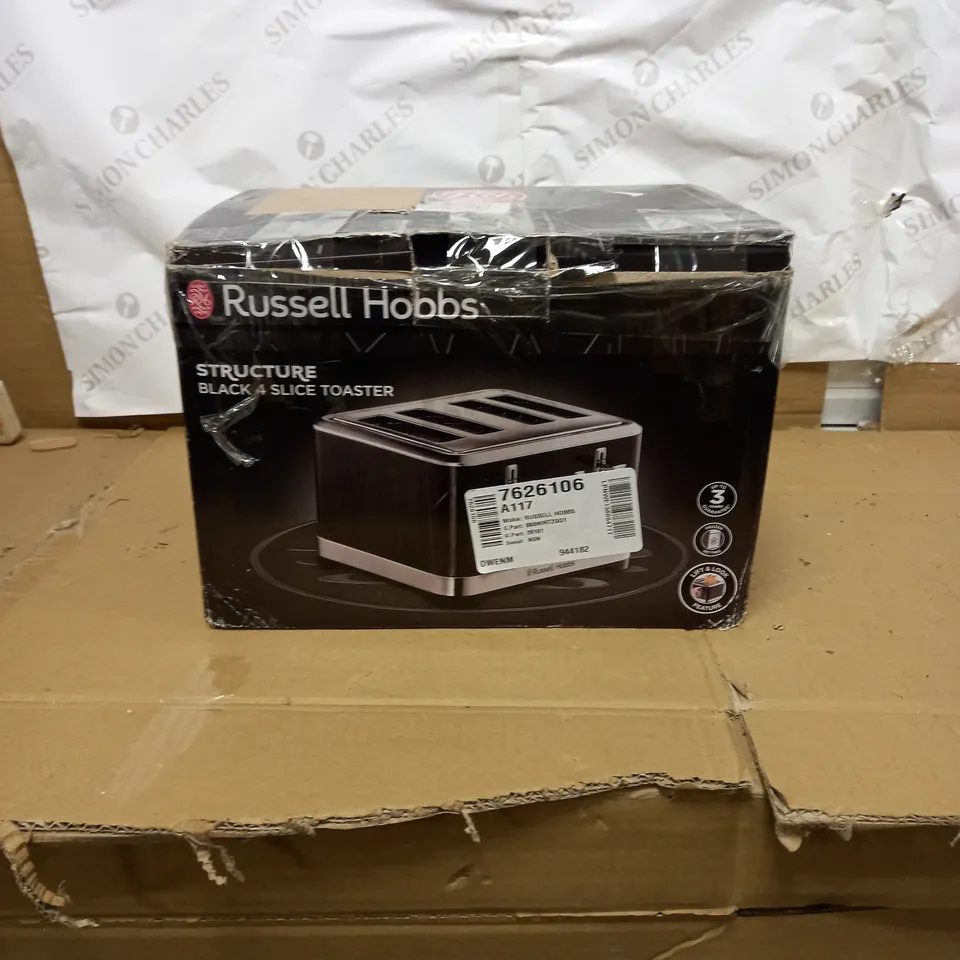 RUSSELL HOBBS 28101 STRUCTURE TOASTER