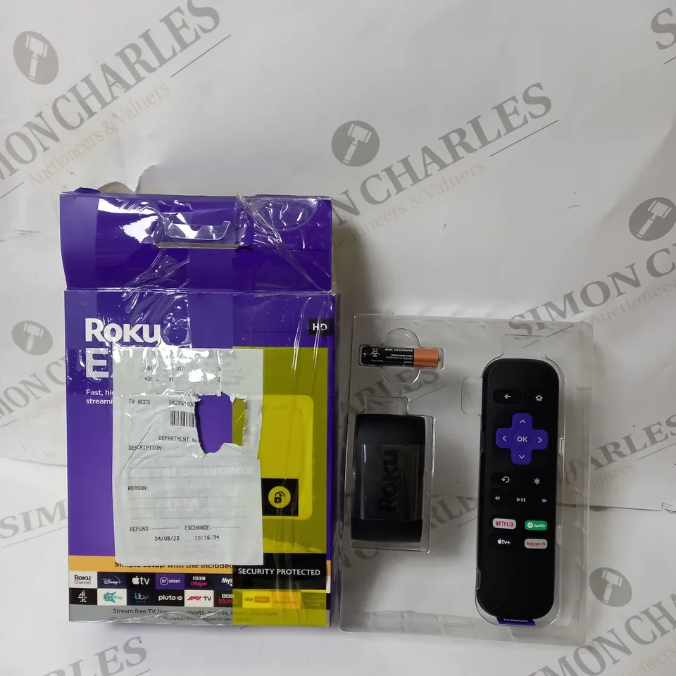 BOXED ROKU EXPRESS HIGH DEFINITION STREAMING BOX