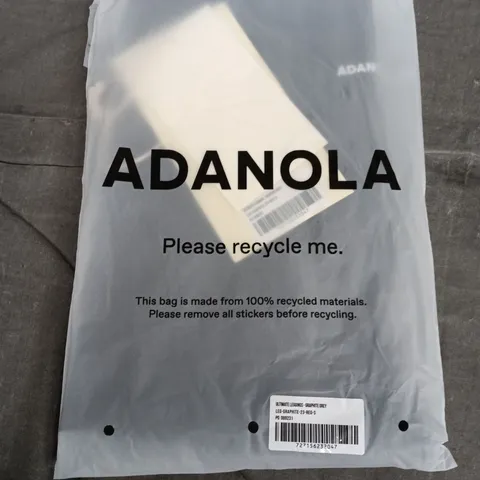 BAGGED ADANOLA ULTIMATE LEGGINGS β GRAPHITE GREY β SIZE S (REG)