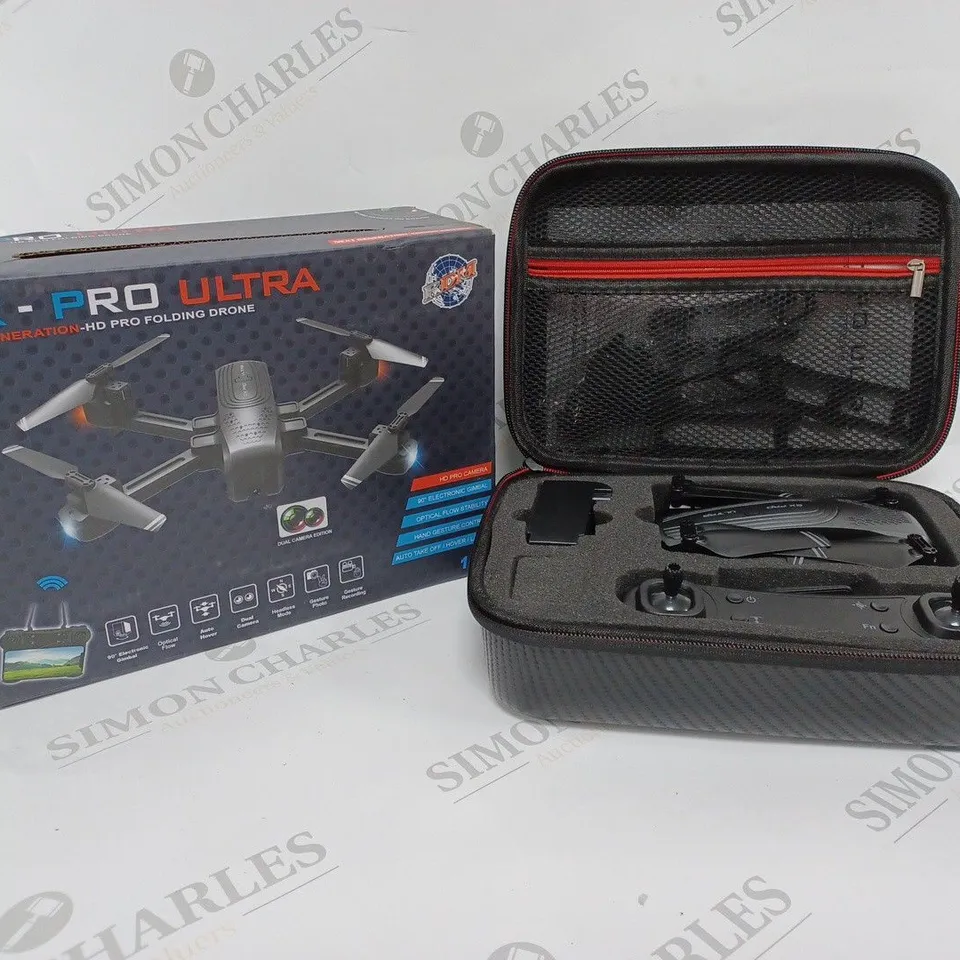 BOXED RDM GX-PRO ULTRA NEXT GENERATION HD PRO FOLDING DRONE 