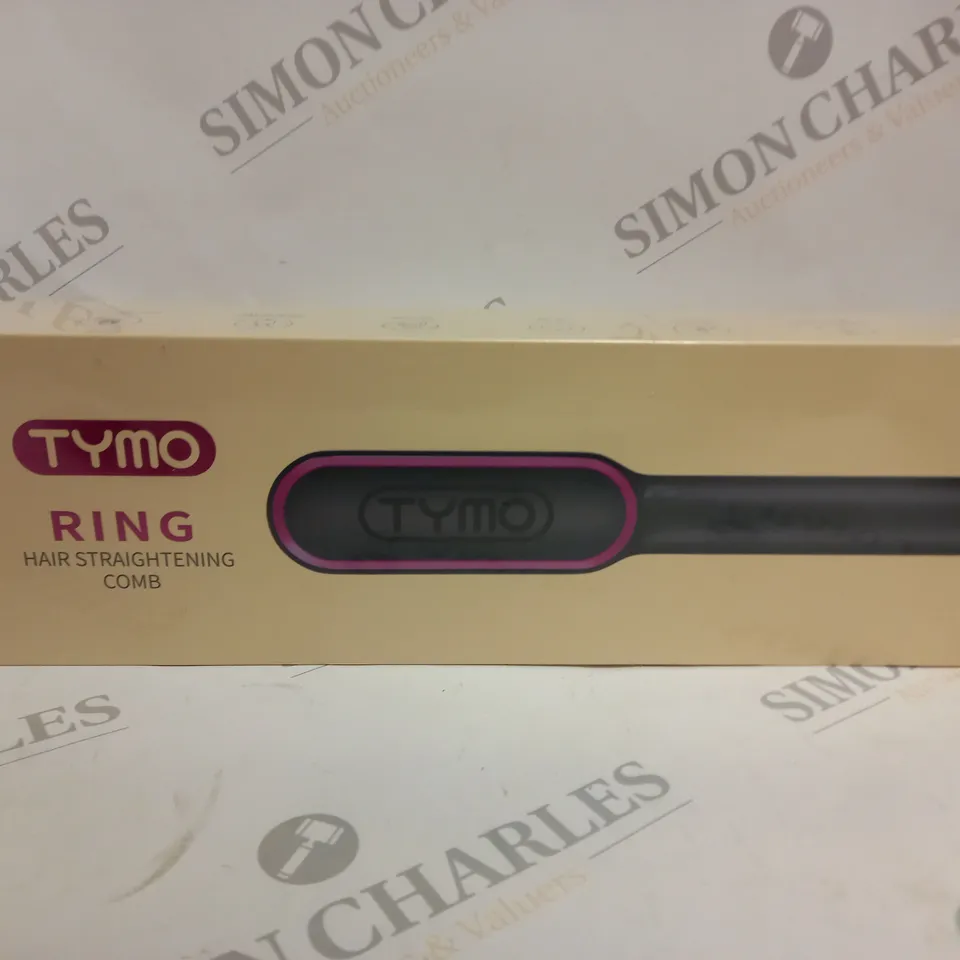 BOXED SEALED TYMO RING HAIR STRAIGHTENING COMB 