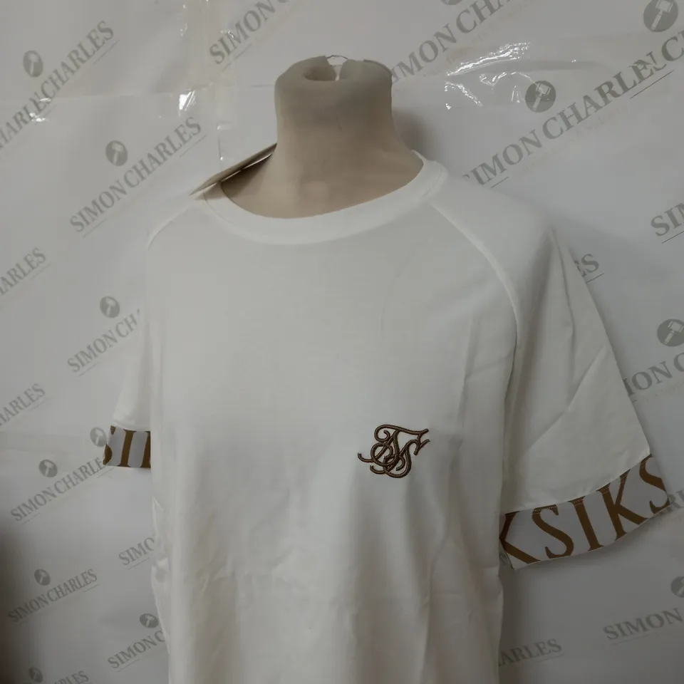 SIKSILK TECH T-SHIRT SIZE L