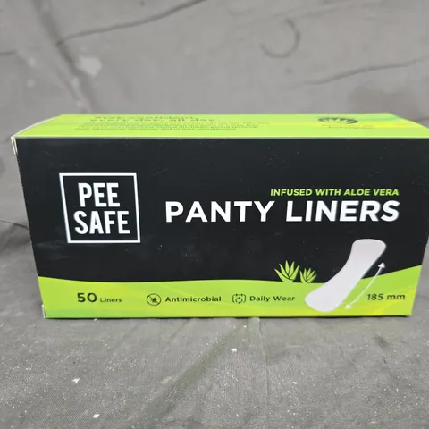PEE SAFE PANTY LINERS WITH ALOE VERA – 50 LINERS PER BOX, STAY CONFIDENT DAILY WEAR, PACK OF 36