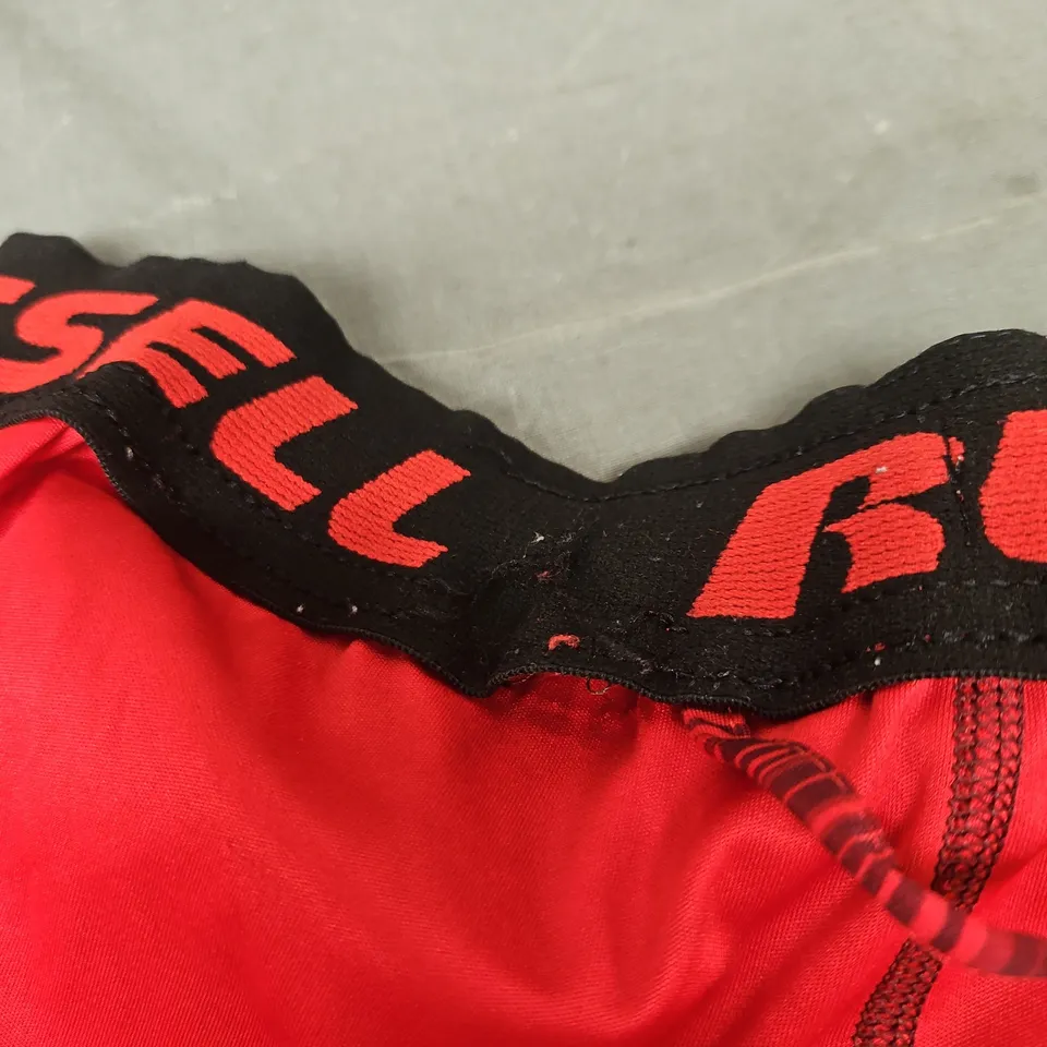 RUSSEL SHORTS IN RED SIZE UNSPECIFIED