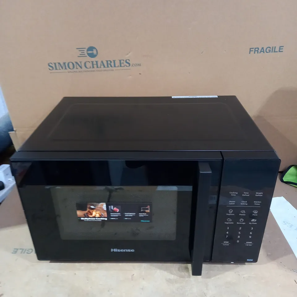 23 LITRE MICROWAVE BLACK - HISENSE