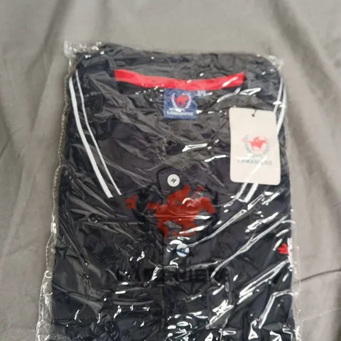 LAMANIERE NAVY JACKET WITH RED STRIPE – XXL
