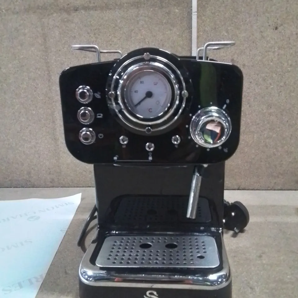 SWAN RETRO ESPRESSO COFFEE MACHINE