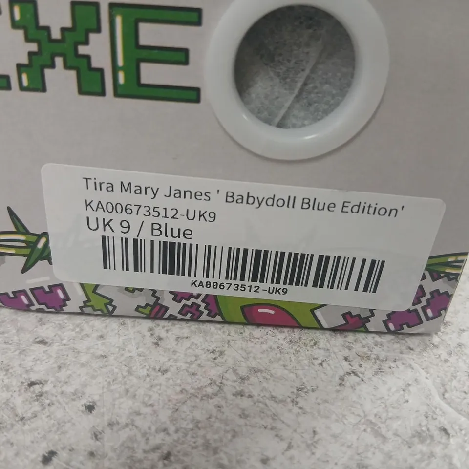 KOI TIRA MARY JANES BABYDOLL BLUE EDITION UK9