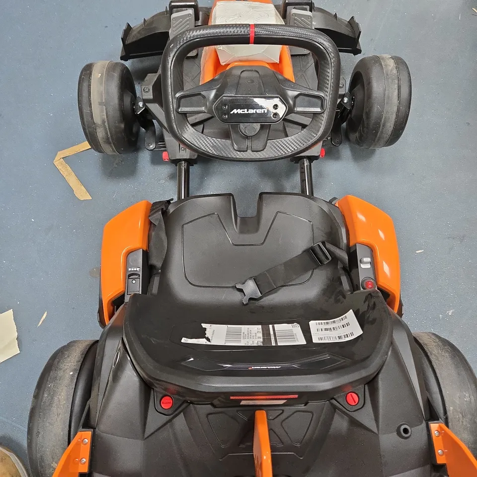 BOXED MCLAREN 24V ELECTRIC GO-KART - COLLECTION ONLY