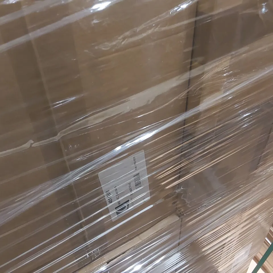 PALLET CONTAINING A LARGE QUANTITY OF ASSORTED BATHROOM FURNITURE PARTS INCLUDING: BASIN CARCASSES, WC CARCASSES ECT