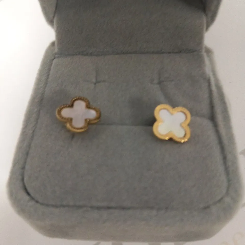 BOXED SAY IT WITH DIAMONDS LUCK COLLECTION EARRINGS