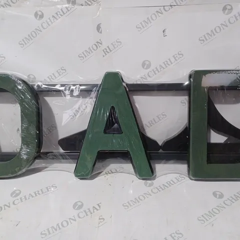 BOXED SPICER DESIGNS BIODEGRADABLE FOAM - "DAD" TRIBUTE FRAME