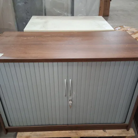 LOT OF 2 BUILT LOCKABLE SIDEBOARDS