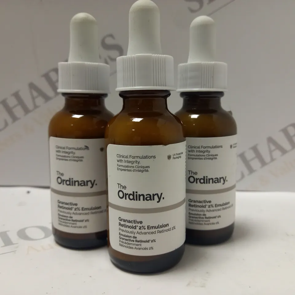 BOX OF 3 X 30ML THE ORDINARY GRANACTIVE RETINOID 2% EMULSION