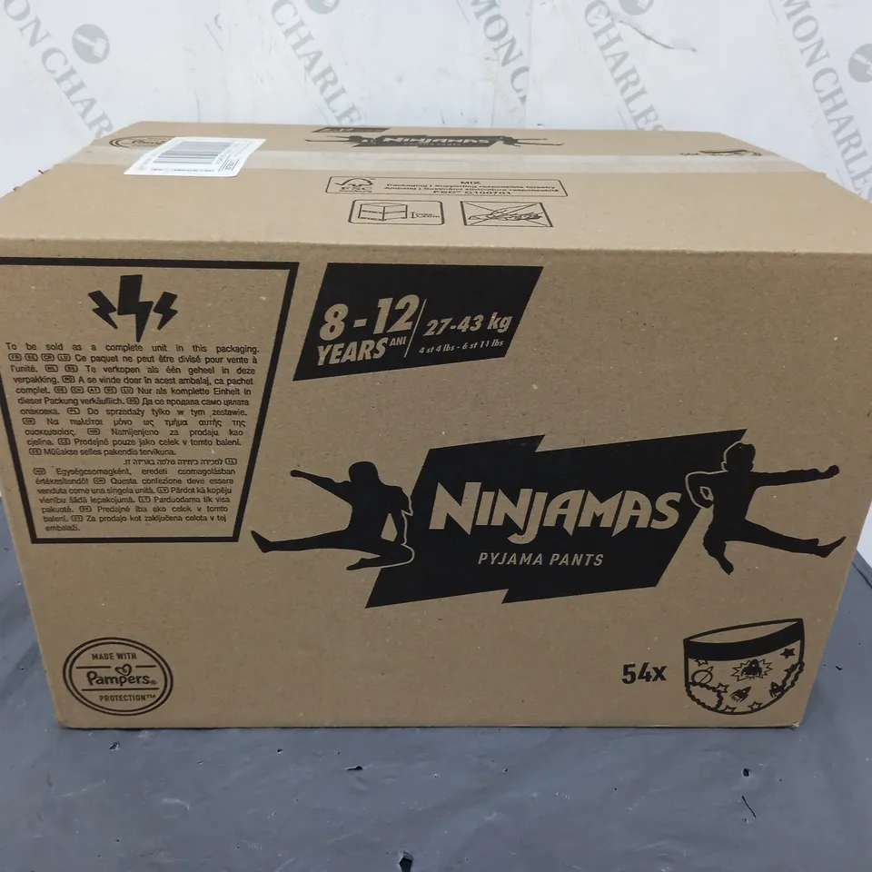 BOXED PAMPERS NINJAMAS PYJAMA PANTS (54 IN BOX)
