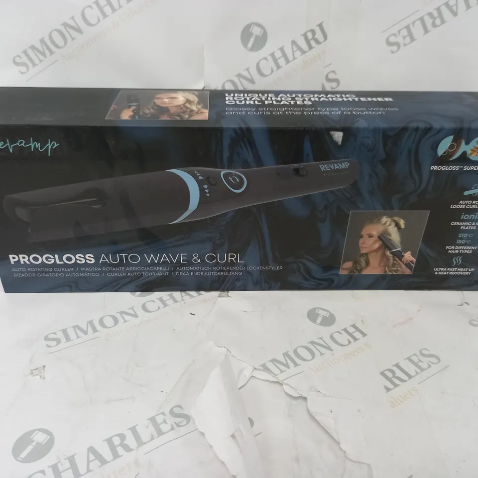 BOXED RVAMP PROGLOSS AUTO WAVE & CURL 