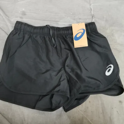 ASICS CORE SPLIT SHORTS IN PERFORMANCE BLACK - SMALL