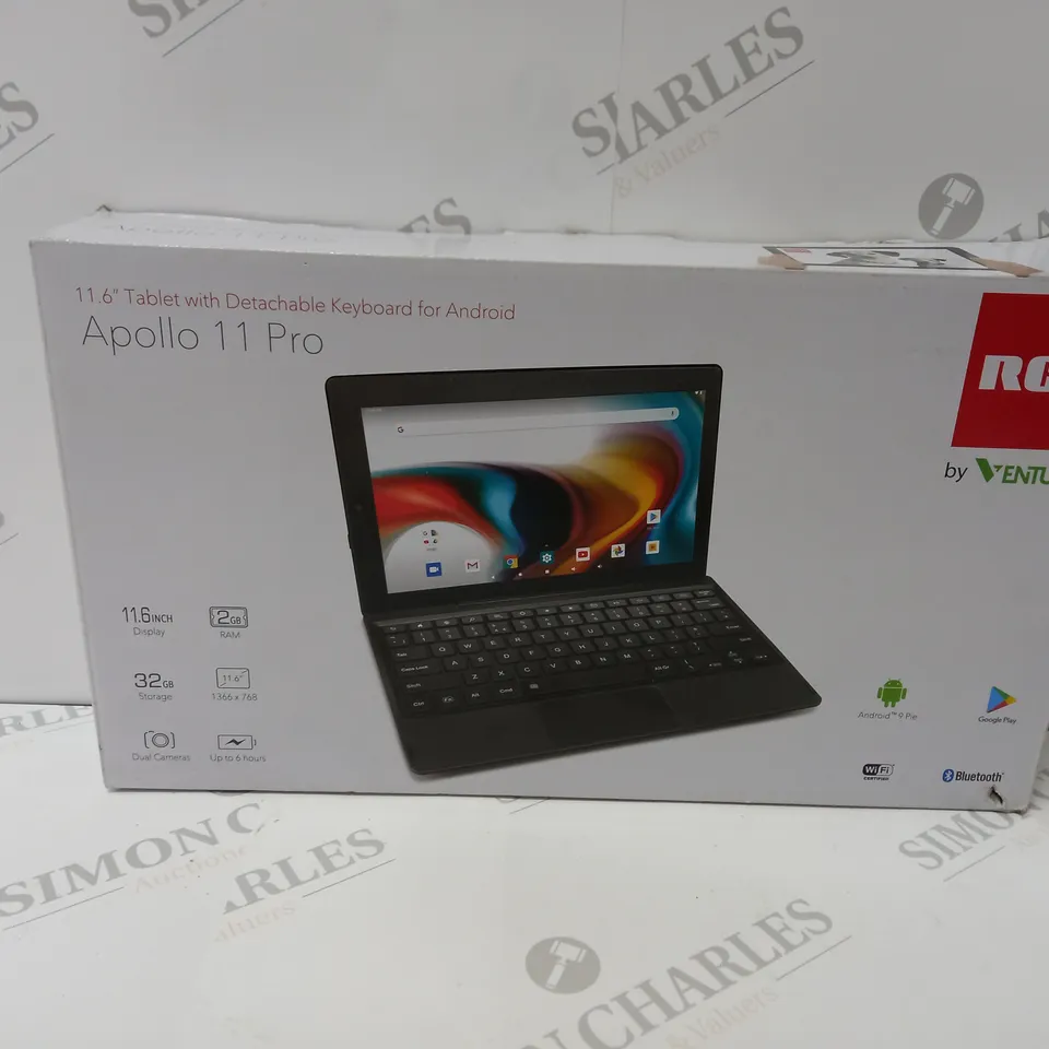 BRAND NEW BOXED APOLLO 11 PRO 11.6" TABLET WITH DETACHABLE KEYBOARD