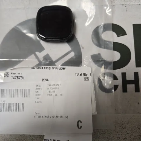 FITBIT SENSE 2 GRAPHITE SMARTWATCH