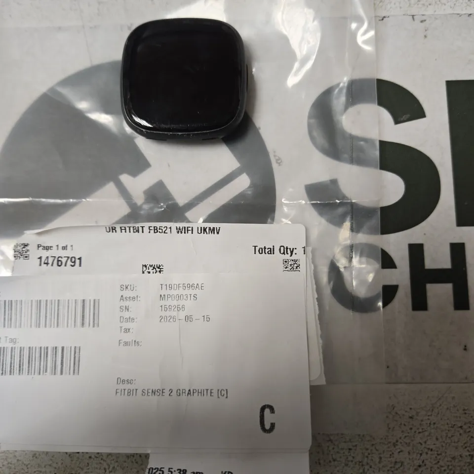 FITBIT SENSE 2 GRAPHITE SMARTWATCH