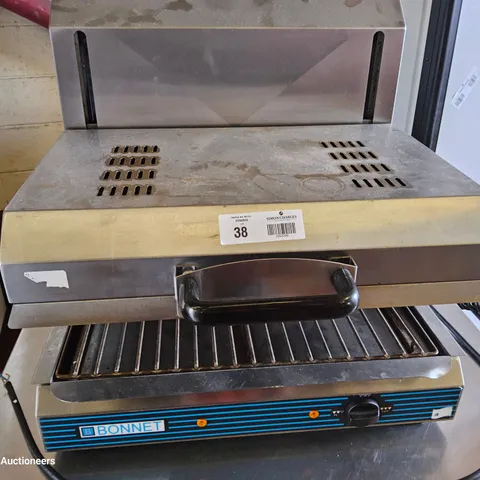 BONNET RISE & FALL ELECTRIC GRILL