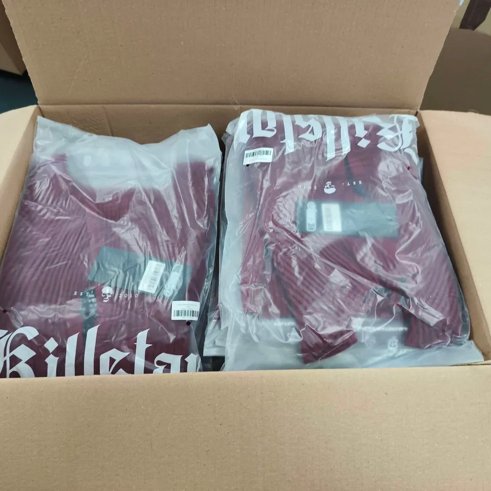 LOT OF APPROXIMATELY 28 BRAND NEW KILLSTAR CLOTHING ITEMS INCLUDES DUSK EMPRESS KNIT TOPS IN 2 COLOURS - VARIOUS SIZES