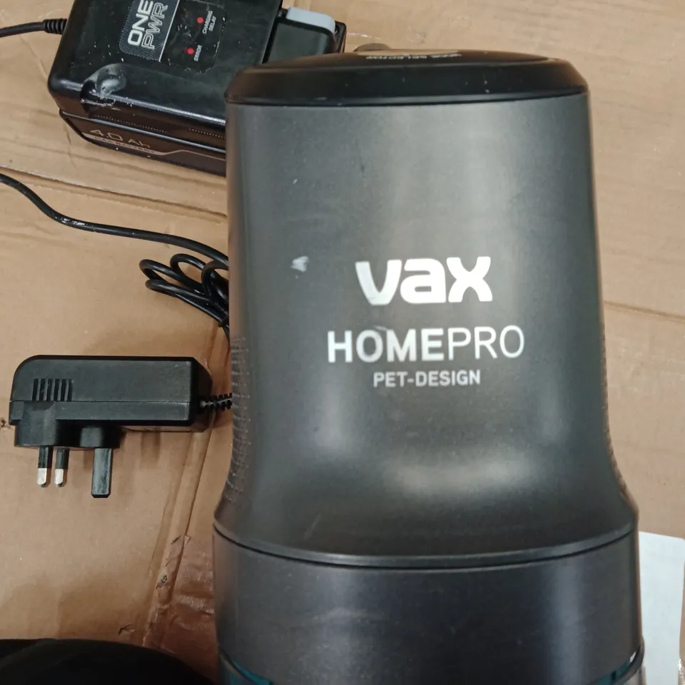 VAX HOMEPRO PET-DESIGN VACUUM CLEANER (CORDLESS) WITH WAND & FLOOR HEAD (CLFT-HPPC) - UNBOXED