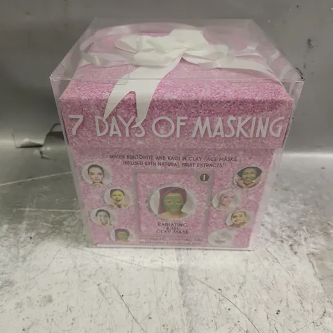 LOT OF 6 SKIN TREATS 7 DAYS OF MASKING GIFT SET
