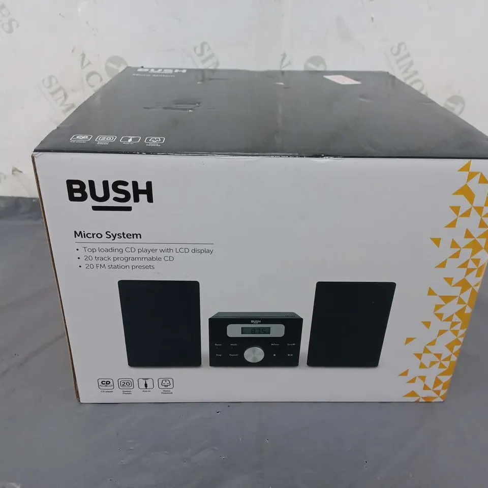 BOXED BUSH MICRO SYSTEM
