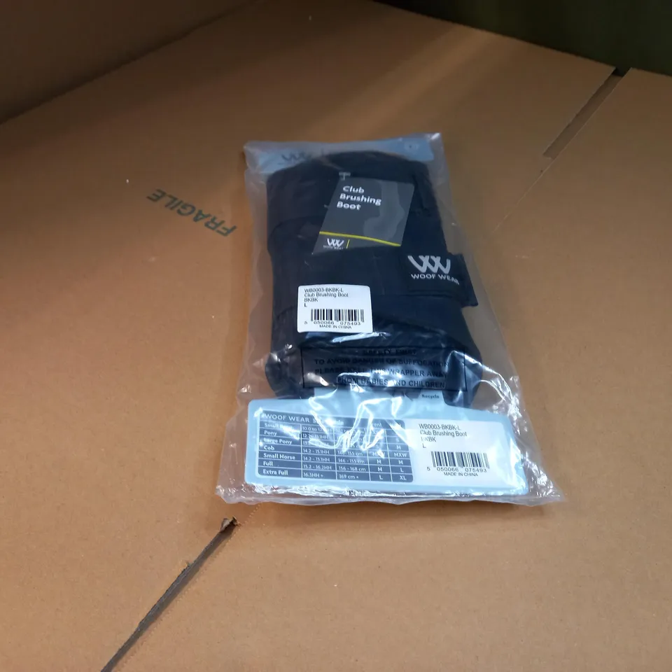 PACKAGED WOOFWEAR CLUB BRUSHING BOOT - LARGE