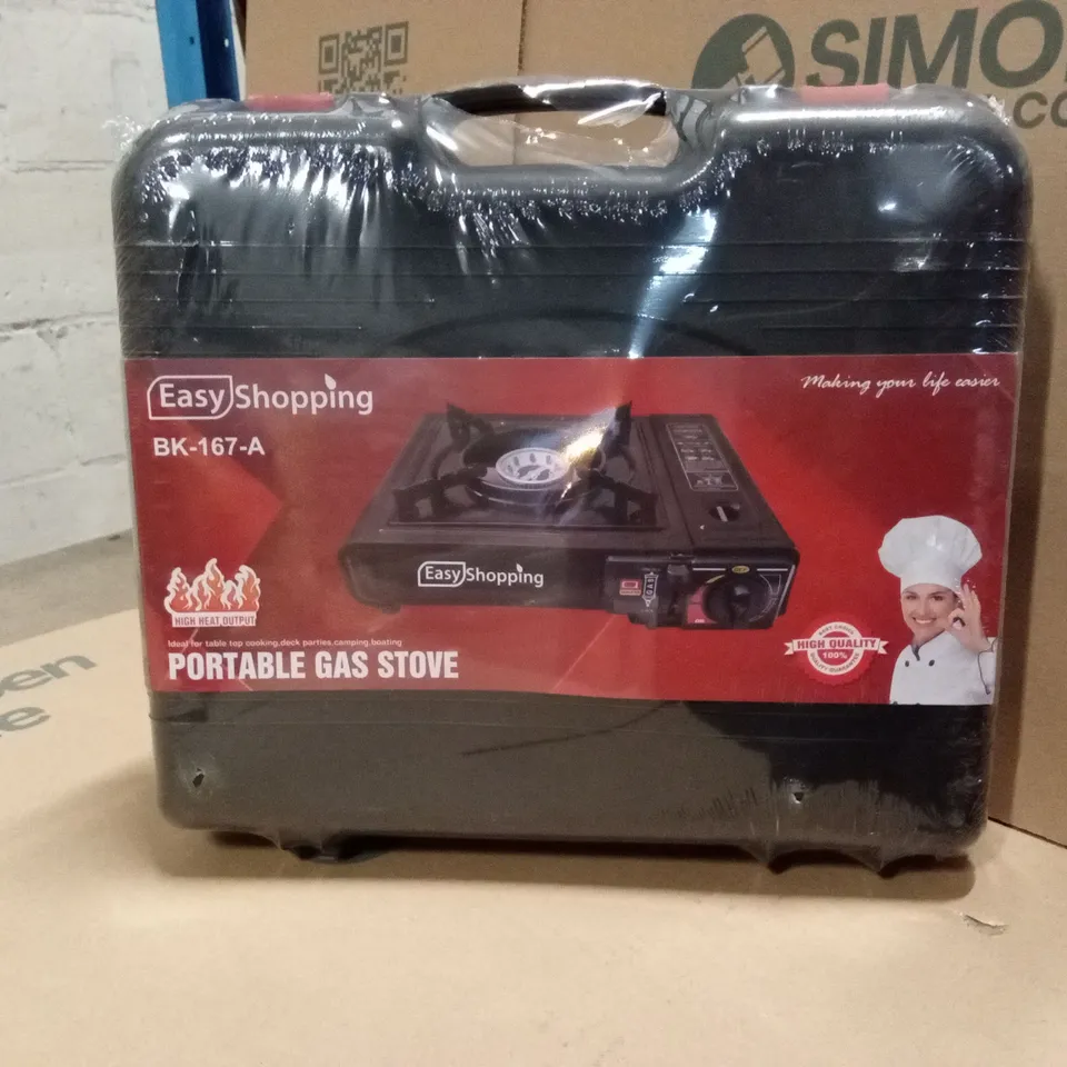 PORTABLE GAS STOVE BK-167-A (EASY SHOPPING) – BOXED