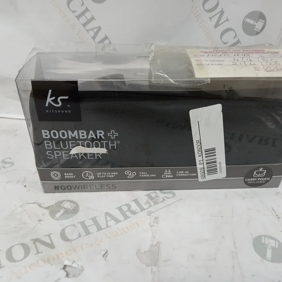 KITOSUND BOOMBAR+ WIRELESS SPEAKER 