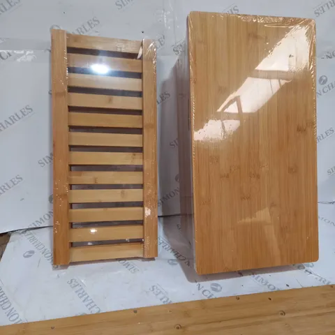 SMART BUY HOMION BAMBOO SLIM KITCHEN TROLLY