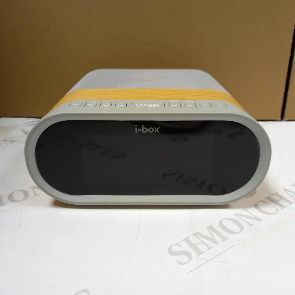 I-BOX DAYBREAK DAB/FM RADIO ALARM CLOCK 