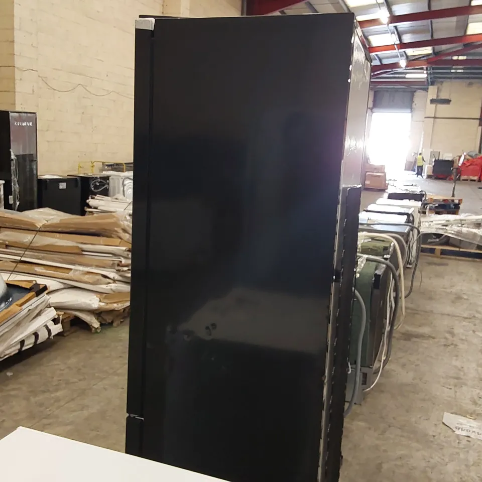 RUSSELL HOBBS RH180FFFF55B-WD BLACK 54CM WIDE 180CM HIGH FREESTANDING FROST FREE FRIDGE FREEZER WITH WATER DISPENSER [ENERGY CLASS F]