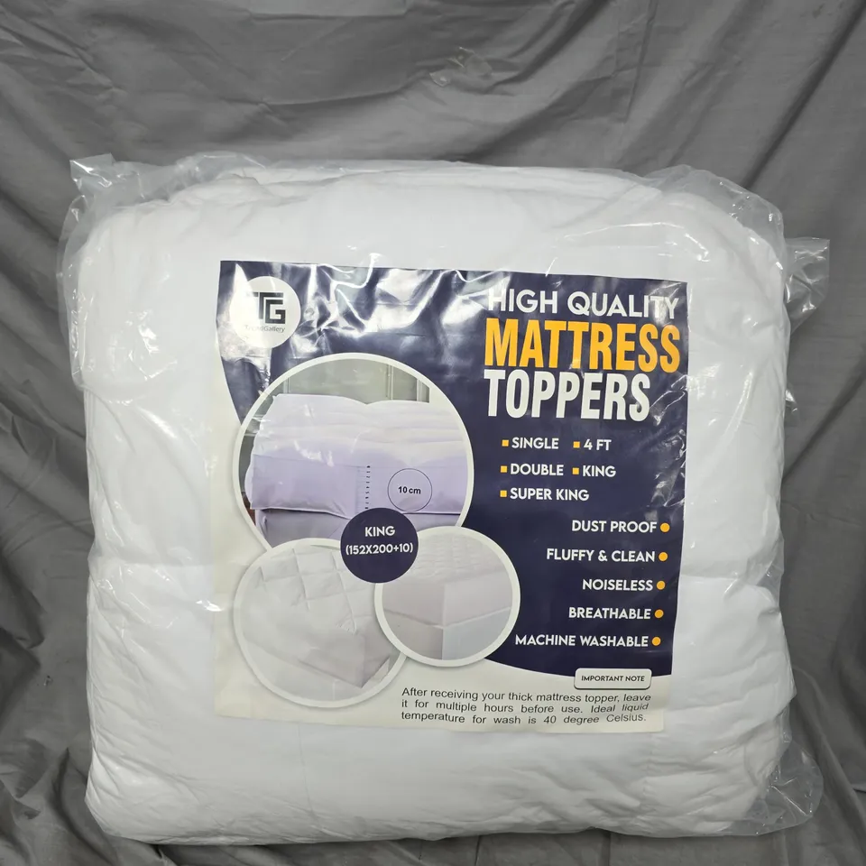 TREND GALLERY MATTRESS TOPPER – KING SIZE 152 X 200 CM 
