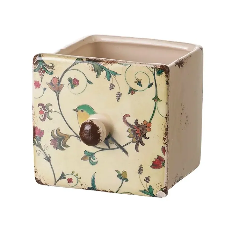 GUILLEMETTE CERAMIC PLANTER BOX