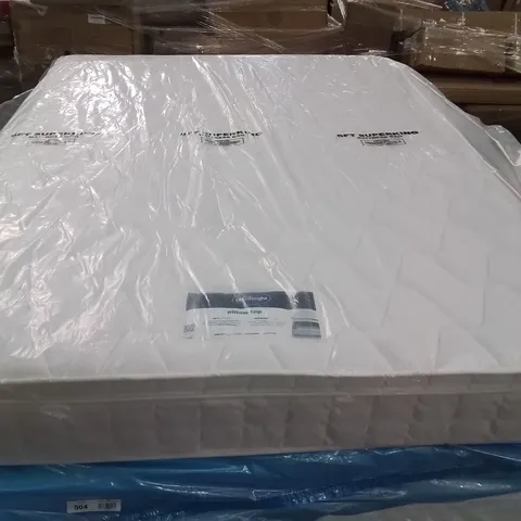 QUALITY BAGGED SILENTNIGHT PILLOW KINGSIZE MATTRESS 