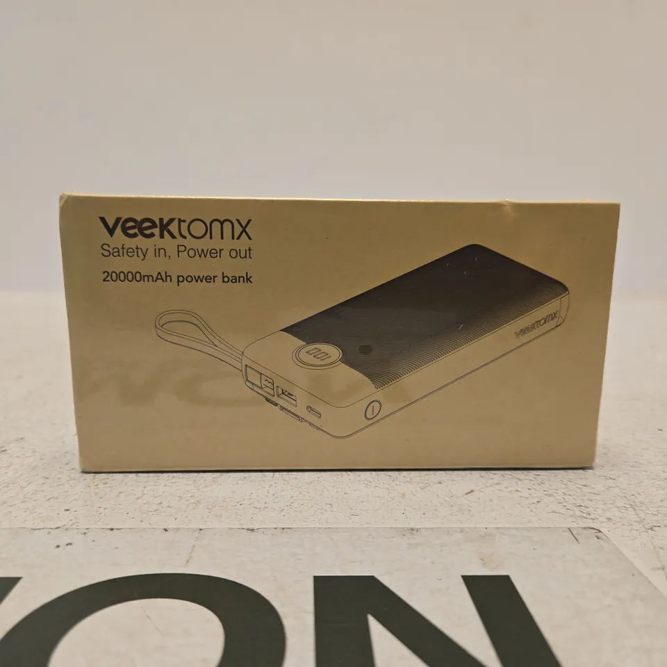 VEEKTOMX 20000MAH POWER BANK SEALED
