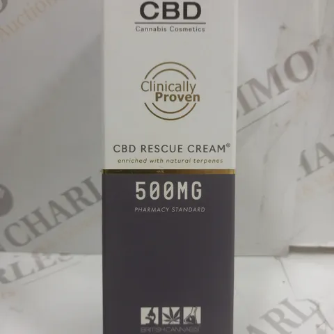 BOX OF 3 X 50ML CANABIDOL CBD RESCUE CREAM 500MG