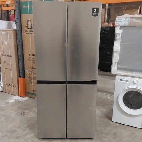 HISENSE RQ563N4S12 AMERICAN FRIDGE FREEZER - S/STEEL