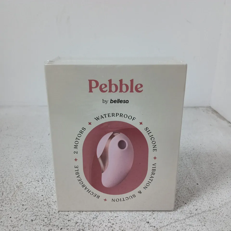 BOXED AND SEALED PEBBLE BY BELLESA
