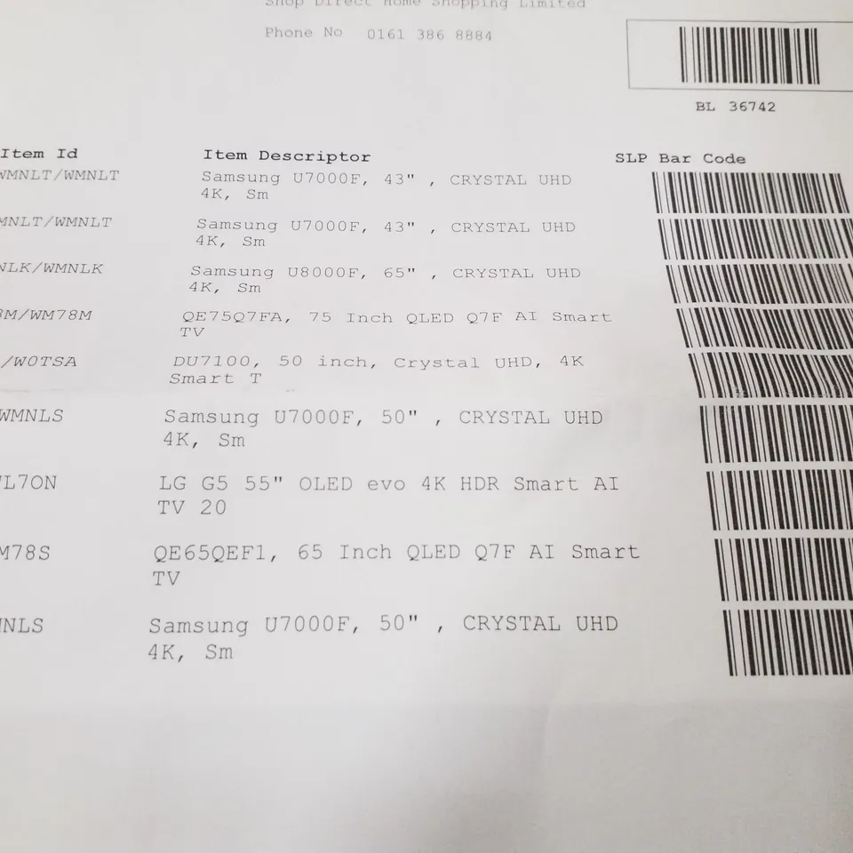 PALLET CONTAINING APPROXIMATELY 9 ASSORTED DAMAGED TVS