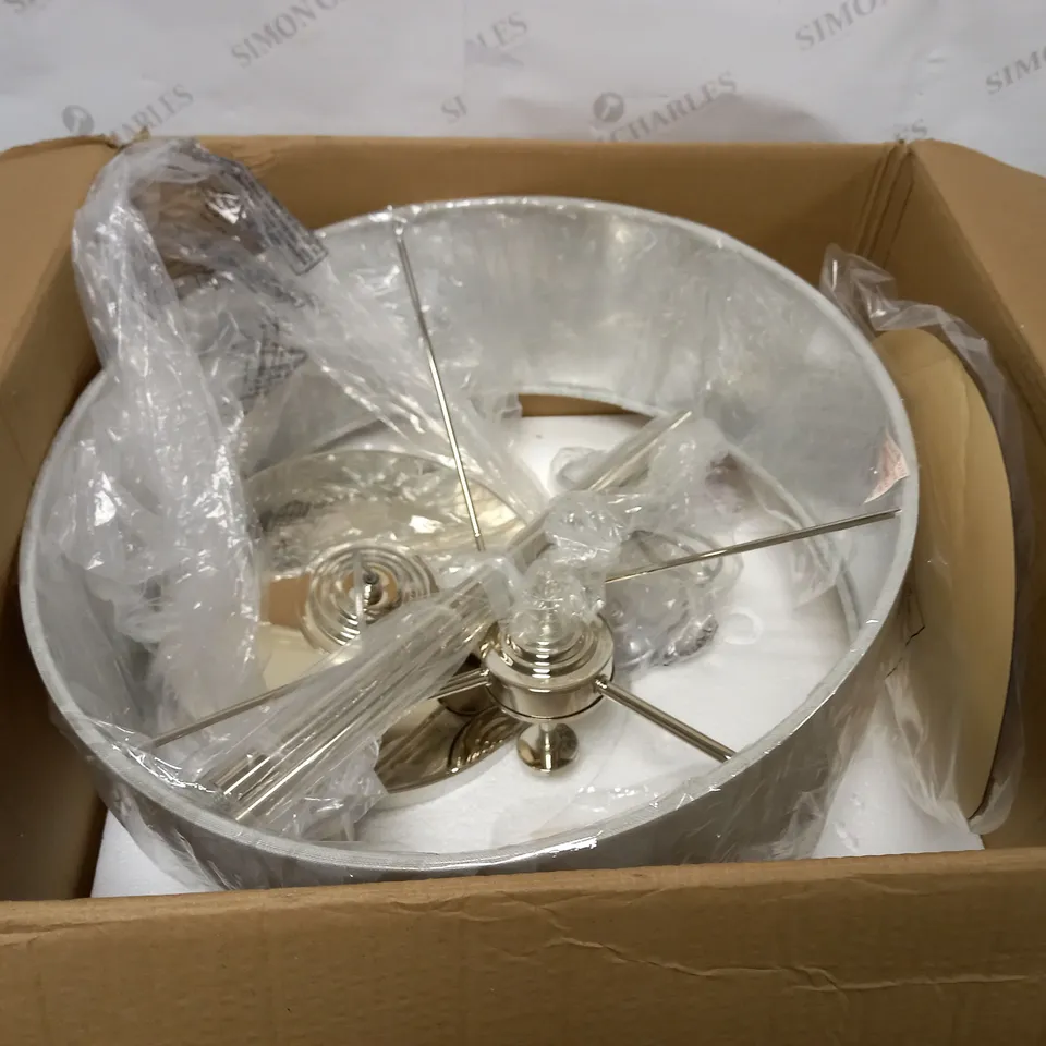 LAURA ASHELY SORRENTO 3 LIGHT FLOOR LAMP 